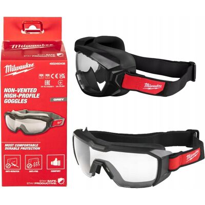 Inny producent Milwaukee 4932493435 Gogle ochronne bezbarwne szerokie wentylowane Inny producent Milwaukee 4932493435 Gogle ochronne bezbarwne szerokie wentylowane
