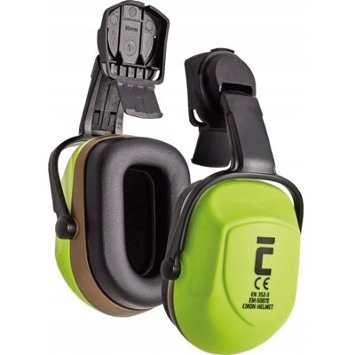 Cerva Nauszniki przeciwhałasowe nahełmowe jaskrawe żółte Ciron Helmet HI-VIS Cerva Nauszniki przeciwhałasowe nahełmowe jaskrawe żółte Ciron Helmet HI-VIS