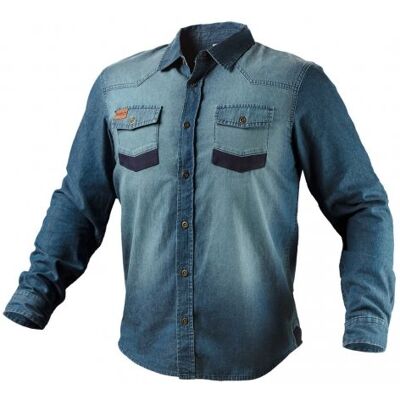 GTX Poland NEO TOOLS, Koszula robocza DENIM, rozmiar XXL, 81-549-XXL GTX Poland NEO TOOLS, Koszula robocza DENIM, rozmiar XXL, 81-549-XXL