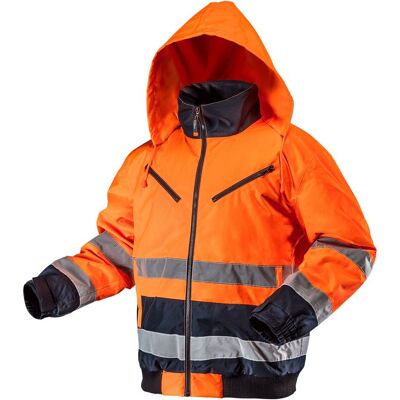 GTX Poland NEO TOOLS, Kurtka robocza ostrzegawcza ocieplana, pomarańczowa, rozmiar M, 81-711-M GTX Poland NEO TOOLS, Kurtka robocza ostrzegawcza ocieplana, pomarańczowa, rozmiar M, 81-711-M