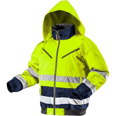 GTX Poland NEO TOOLS, Kurtka robocza ostrzegawcza ocieplana, żółta, rozmiar XXL, 81-710-XXL GTX Poland NEO TOOLS, Kurtka robocza ostrzegawcza ocieplana, żółta, rozmiar XXL, 81-710-XXL