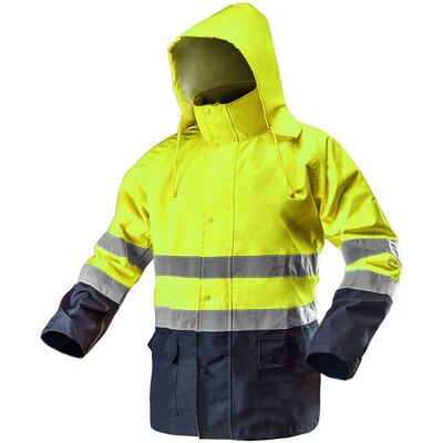 GTX Poland NEO TOOLS, Kurtka robocza ostrzegawcza wodoodporna, żółta, rozmiar XXL, 81-720-XXL GTX Poland NEO TOOLS, Kurtka robocza ostrzegawcza wodoodporna, żółta, rozmiar XXL, 81-720-XXL