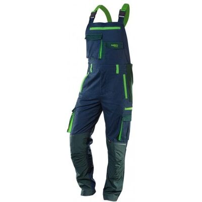 GTX Poland NEO TOOLS, Ogrodniczki robocze PREMIUM, 62% bawełna, 35% poliester, 3% elastan, rozmiar L, 81-246-L GTX Poland NEO TOOLS, Ogrodniczki robocze PREMIUM, 62% bawełna, 35% poliester, 3% elastan, rozmiar L, 81-246-L