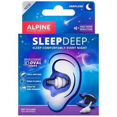 Ochronniki słuchu Alpine Sleep Deep biały Ochronniki słuchu Alpine Sleep Deep biały