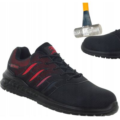 ART Oddychające buty robocze półbuty męskie sportowe z NOSKIEM WENTYLACJA r. 37 ART Oddychające buty robocze półbuty męskie sportowe z NOSKIEM WENTYLACJA r. 37