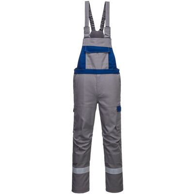 Ogrodniczki Bizflame Ultra PORTWEST Szary 3XL Ogrodniczki Bizflame Ultra PORTWEST Szary 3XL