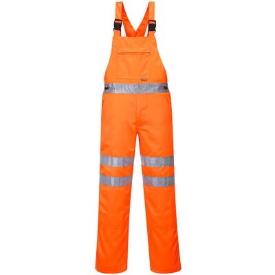 Portwest Ogrodniczki ostrzegawcze RIS Pomarańcz 2XL Portwest Ogrodniczki ostrzegawcze RIS Pomarańcz 2XL