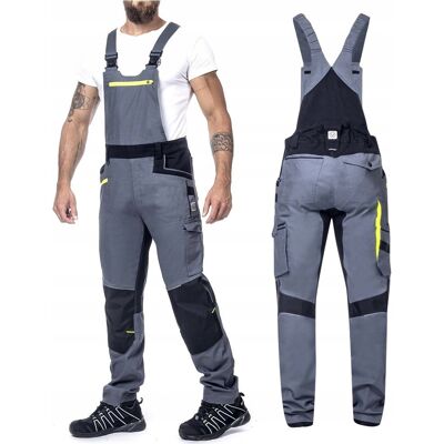 Ogrodniczki robocze Elastyczne spodnie męskie Wytrzymałe ARDON SLIM Ogrodniczki robocze Elastyczne spodnie męskie Wytrzymałe ARDON SLIM