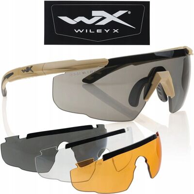 inna (Inny) Okulary Ochronne Balistyczne 3 Wizjery WileyX Saber Advanced 308T MATTE TAN inna (Inny) Okulary Ochronne Balistyczne 3 Wizjery WileyX Saber Advanced 308T MATTE TAN