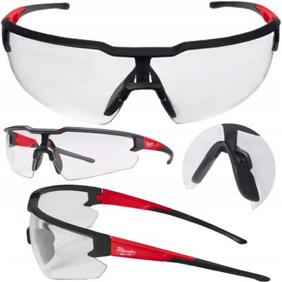 Okulary Ochronne Bezbarwne Robocze Bhp Milwaukee W Opakowaniu Czerwonym Okulary Ochronne Bezbarwne Robocze Bhp Milwaukee W Opakowaniu Czerwonym