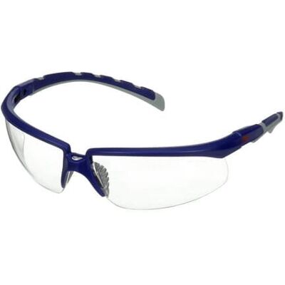 3M Okulary ochronne Solus 2000, niebieskio/szare zauszniki, ochrona przed zaparowaniem i zarysowaniami, przezroczyste soczewki S2001AFBLU 3M Okulary ochronne Solus 2000, niebieskio/szare zauszniki, ochrona przed zaparowaniem i zarysowaniami, przezroczyste soczewki S2001AFBLU