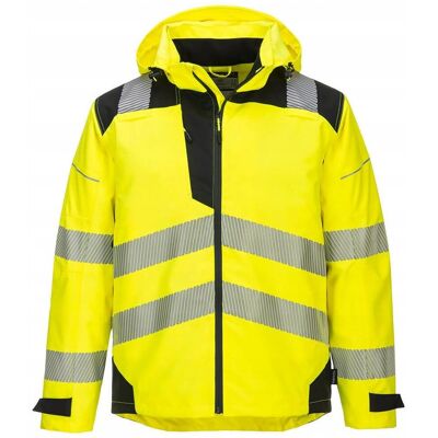 Portwest Ostrzegawcza kurtka przeciwdeszczowa PW3 Extreme, kolor żółty/czarny, rozmi Portwest Ostrzegawcza kurtka przeciwdeszczowa PW3 Extreme, kolor żółty/czarny, rozmi