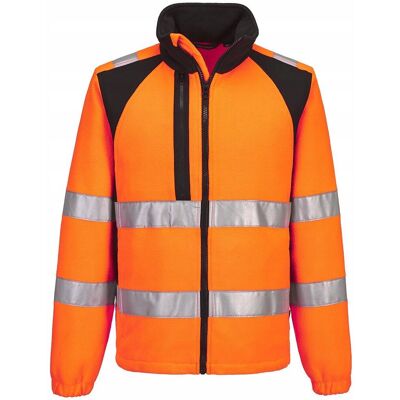 Portwest Polar ostrzegawczy WX2 Eco, kolor pomarańczowy/czarny, rozmiar XXXL Portwest Polar ostrzegawczy WX2 Eco, kolor pomarańczowy/czarny, rozmiar XXXL