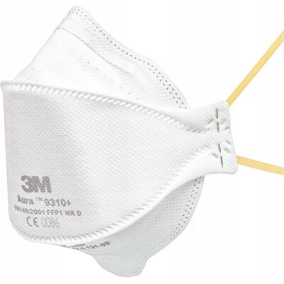 Półmaska przeciwpyłowa 3M MAS-P1-9310 20szt. Półmaska przeciwpyłowa 3M MAS-P1-9310 20szt.