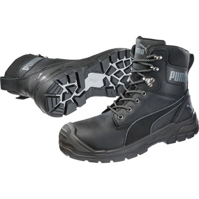 Profesjonalne Buty Ochronne Robocze Puma CONQUEST BLK CTX HIGH 630730 S3 WR HRO SRC Profesjonalne Buty Ochronne Robocze Puma CONQUEST BLK CTX HIGH 630730 S3 WR HRO SRC