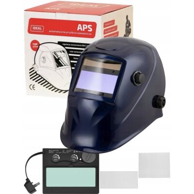 Przyłbica Spawalnicza Samościemniająca Ideal APS510G Maska Do Spawania Blue Przyłbica Spawalnicza Samościemniająca Ideal APS510G Maska Do Spawania Blue
