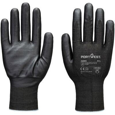 Portwest Rękawice antyprzecięciowe F21 Nitrile Tungsten Glove A9, kolor czarny, rozm Portwest Rękawice antyprzecięciowe F21 Nitrile Tungsten Glove A9, kolor czarny, rozm