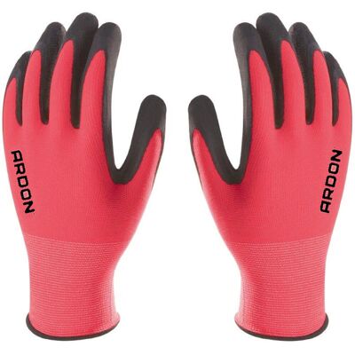 Ardon Rękawice Robocze, ogrodowe PETRAX Nylon Latex 10 par r. 7 Ardon Rękawice Robocze, ogrodowe PETRAX Nylon Latex 10 par r. 7