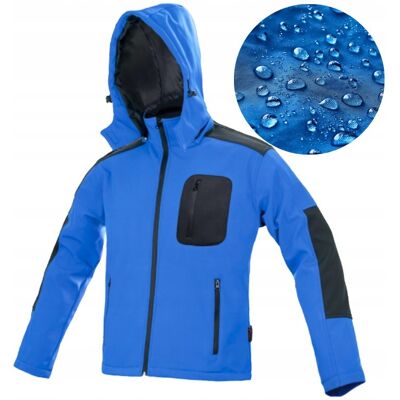 ART SOFTSHELL kurtka męska robocza przejściowa WODOODPORNA z kapturem SPORTOWA ART SOFTSHELL kurtka męska robocza przejściowa WODOODPORNA z kapturem SPORTOWA