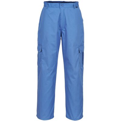 Portwest Spodnie antyelektrostatyczne ESD Niebieski S Portwest Spodnie antyelektrostatyczne ESD Niebieski S