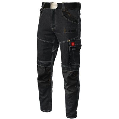 Spodnie Jeans Stretch czarne rozmiar XL ART-MAS Spodnie Jeans Stretch czarne rozmiar XL ART-MAS