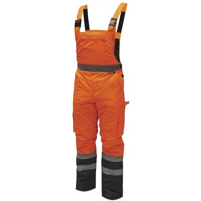 Inny producent Spodnie Ocieplane Odblaskowe Ogrodniczki Rozm.M,Pomarańczowe Inny producent Spodnie Ocieplane Odblaskowe Ogrodniczki Rozm.M,Pomarańczowe