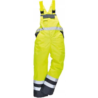 Portwest Spodnie ostrzegawcze, ogrodniczki S488 YNR r. XS Portwest Spodnie ostrzegawcze, ogrodniczki S488 YNR r. XS
