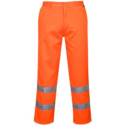 Portwest Spodnie ostrzegawcze poliestrowo-bawełniane XL Portwest Spodnie ostrzegawcze poliestrowo-bawełniane XL