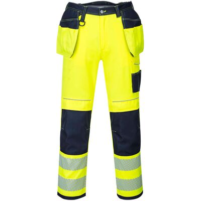Spodnie ostrzegawcze PW3 PORTWEST Żółty Granat 54 Spodnie ostrzegawcze PW3 PORTWEST Żółty Granat 54