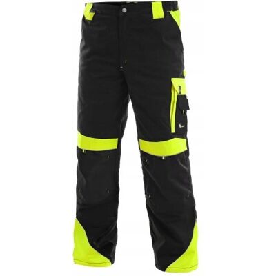 Spodnie robocze CXS SIRIUS Brighton czarno-żółte 64 Spodnie robocze CXS SIRIUS Brighton czarno-żółte 64