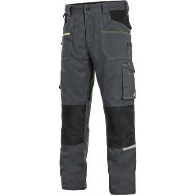 Spodnie robocze CXS STRETCH grafitowo-czarne 50 Spodnie robocze CXS STRETCH grafitowo-czarne 50