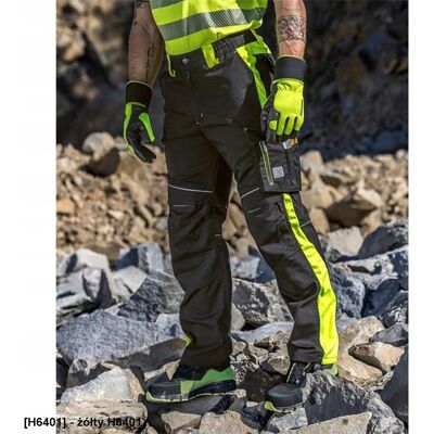 Ardon Spodnie robocze długie do pasa NEON żółty XL Ardon Spodnie robocze długie do pasa NEON żółty XL