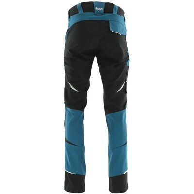 ABC Spodnie robocze do pasa COTTONFLEX ELASTYCZNE WZMACNIANE DŁUGIE 64XXXL Czarny-Petrol ABC Spodnie robocze do pasa COTTONFLEX ELASTYCZNE WZMACNIANE DŁUGIE 64XXXL Czarny-Petrol