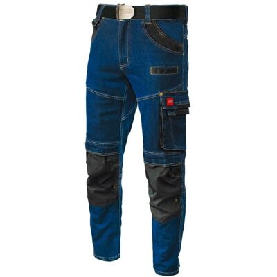 Spodnie robocze Jeans Stretch Blue rozmiar S ART-MAS Spodnie robocze Jeans Stretch Blue rozmiar S ART-MAS
