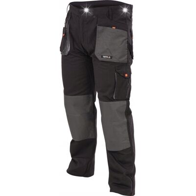 Inny producent SPODNIE ROBOCZE L/XL PEGMA CZARNO-SZARE 9 KIESZENI NA NAKOLANNIKI YATO Inny producent SPODNIE ROBOCZE L/XL PEGMA CZARNO-SZARE 9 KIESZENI NA NAKOLANNIKI YATO