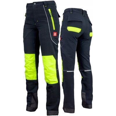 Spodnie robocze męskie ochronne ODBLASKOWE ELASTYCZNE SOFTSHELL URGENT 46 Spodnie robocze męskie ochronne ODBLASKOWE ELASTYCZNE SOFTSHELL URGENT 46