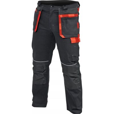 YATO Spodnie Robocze Monterskie Bawełna Ze Stretchem 14 Kieszeni Odblaski R. Xl YATO Spodnie Robocze Monterskie Bawełna Ze Stretchem 14 Kieszeni Odblaski R. Xl