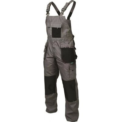 STALCO Spodnie Robocze Na Szelkach Szare Roz. Xl STALCO Spodnie Robocze Na Szelkach Szare Roz. Xl
