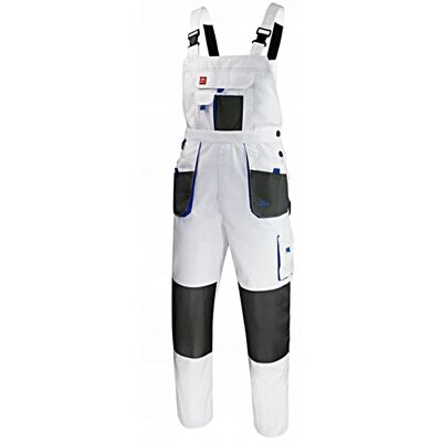 Spodnie robocze ogrodniczki Art.Mas Classic WHITE r. 52 Spodnie robocze ogrodniczki Art.Mas Classic WHITE r. 52