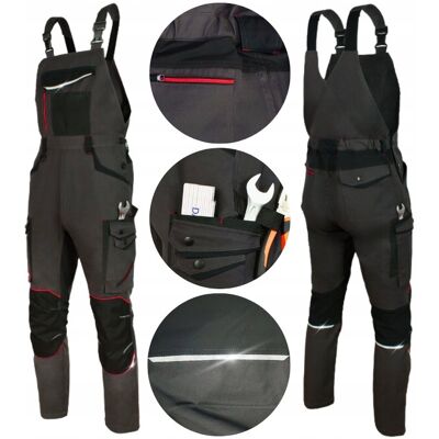 inna (Inny) Spodnie robocze Ogrodniczki męskie ochronne Elastyczne Rozciągliwe Mocne 62 inna (Inny) Spodnie robocze Ogrodniczki męskie ochronne Elastyczne Rozciągliwe Mocne 62