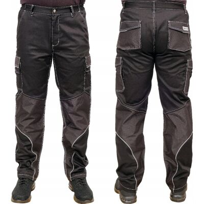 Spodnie Robocze Onyx Xxl Czarne, Stretch, 9 Kieszeni Yato Spodnie Robocze Onyx Xxl Czarne, Stretch, 9 Kieszeni Yato