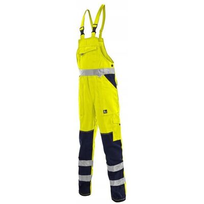 Spodnie robocze ostrzegawcze ogrodniczki CXS NORWICH żółte 58 Spodnie robocze ostrzegawcze ogrodniczki CXS NORWICH żółte 58