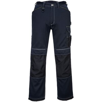 Spodnie robocze PW3 PORTWEST Czarny Granat 44 Spodnie robocze PW3 PORTWEST Czarny Granat 44