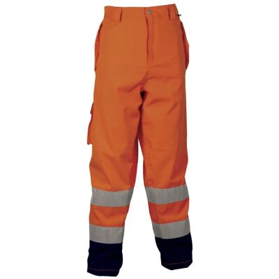Spodnie Robocze Reflex Orange/marine Cofra 58 Spodnie Robocze Reflex Orange/marine Cofra 58