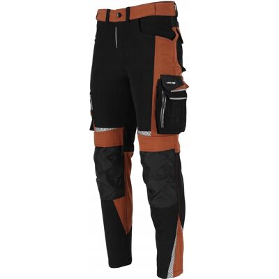 LAHTI PRO Spodnie Stretch Brązowo-Czarne, 3xl, Ce, Lahti LAHTI PRO Spodnie Stretch Brązowo-Czarne, 3xl, Ce, Lahti