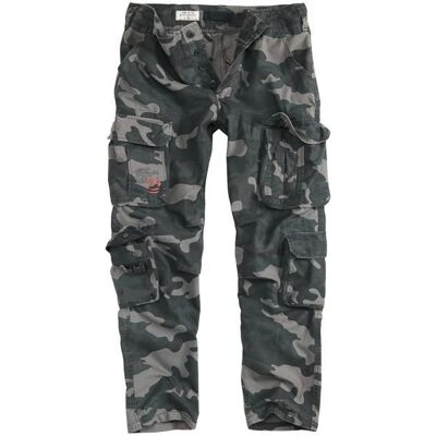 Surplus Spodnie Airborne Slim Black Camo - L Surplus Spodnie Airborne Slim Black Camo - L