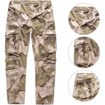 Surplus Spodnie Airborne Slim Desert 3-Color - XXL Surplus Spodnie Airborne Slim Desert 3-Color - XXL