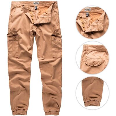 Surplus Spodnie Jogger Bad Boys Beżowe - S Surplus Spodnie Jogger Bad Boys Beżowe - S