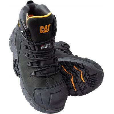 Caterpillar Trzewiki robocze wodooodporne bezpieczne podnosek Cat EVERETT S3 czarny 40* Caterpillar Trzewiki robocze wodooodporne bezpieczne podnosek Cat EVERETT S3 czarny 40*