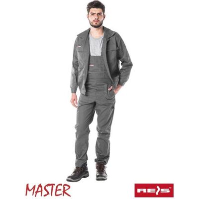 Ubranie Robocze Reis Master Szare 176X130-134X144 Ubranie Robocze Reis Master Szare 176X130-134X144